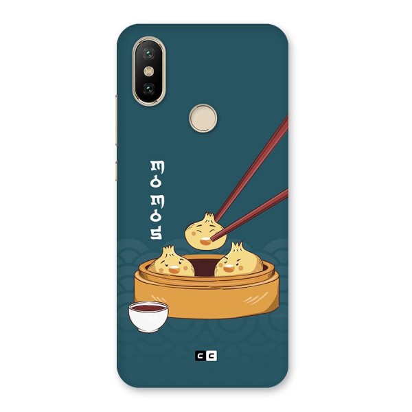 Momos Lover Back Case for Mi A2