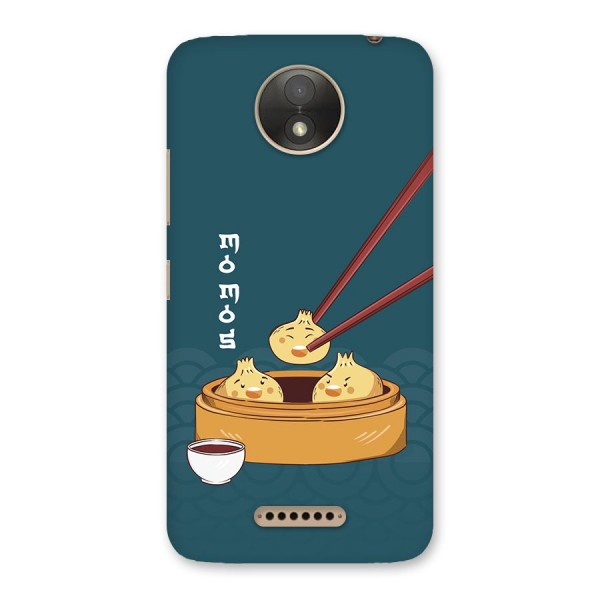 Momos Lover Back Case for Moto C Plus