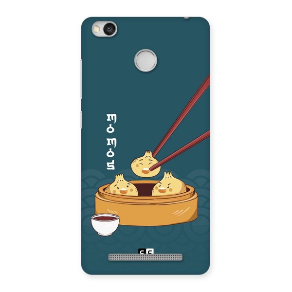 Momos Lover Back Case for Redmi 3S Prime