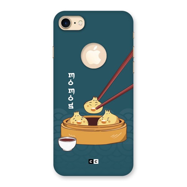 Momos Lover Back Case for iPhone 8 Logo Cut