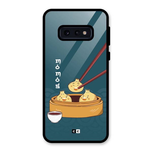 Momos Lover Glass Back Case for Galaxy S10e