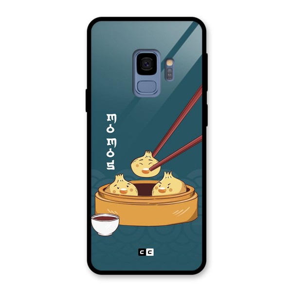 Momos Lover Glass Back Case for Galaxy S9