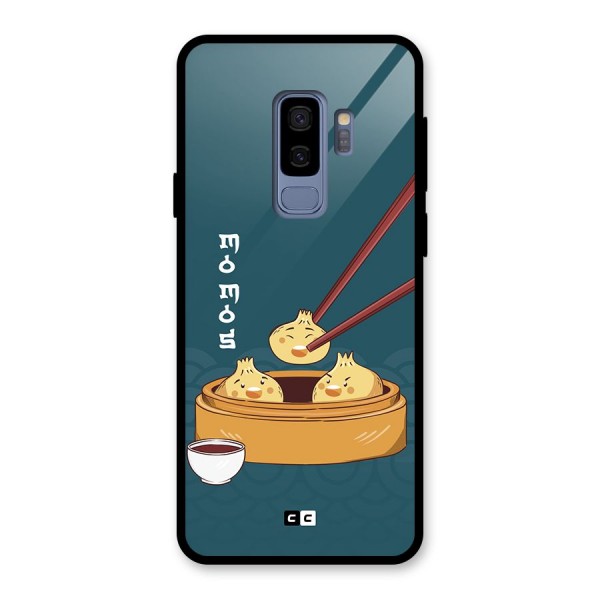 Momos Lover Glass Back Case for Galaxy S9 Plus