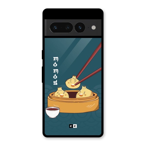 Momos Lover Glass Back Case for Google Pixel 7 Pro