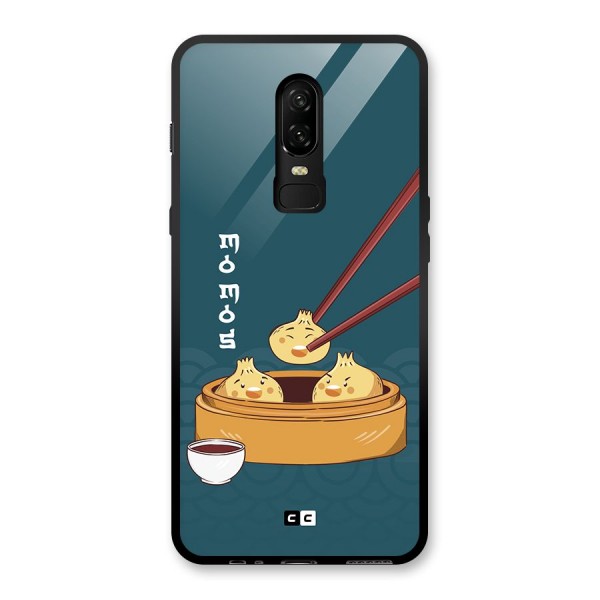 Momos Lover Glass Back Case for OnePlus 6