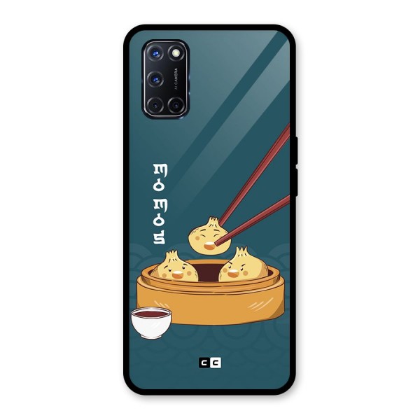 Momos Lover Glass Back Case for Oppo A52