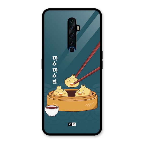 Momos Lover Glass Back Case for Oppo Reno2 Z