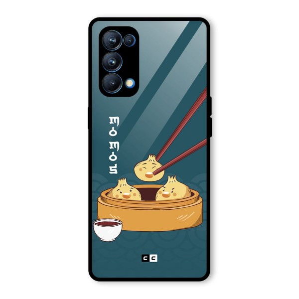 Momos Lover Glass Back Case for Oppo Reno5 Pro 5G