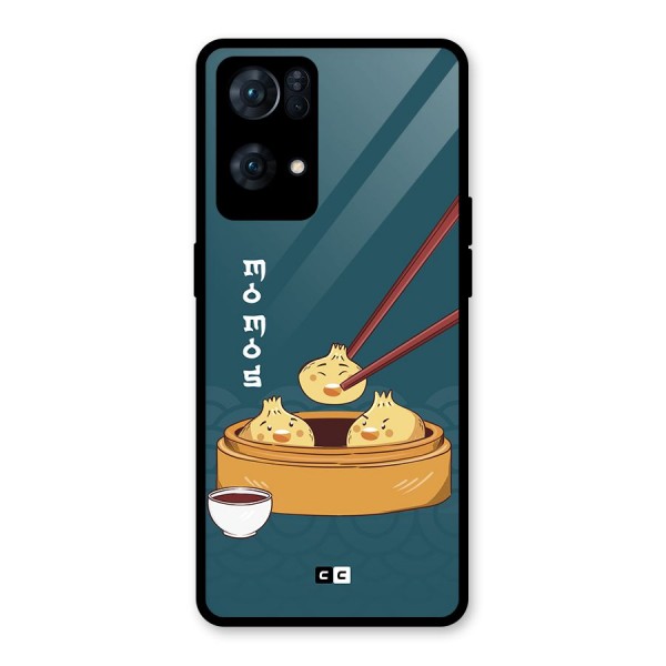 Momos Lover Glass Back Case for Oppo Reno7 Pro 5G