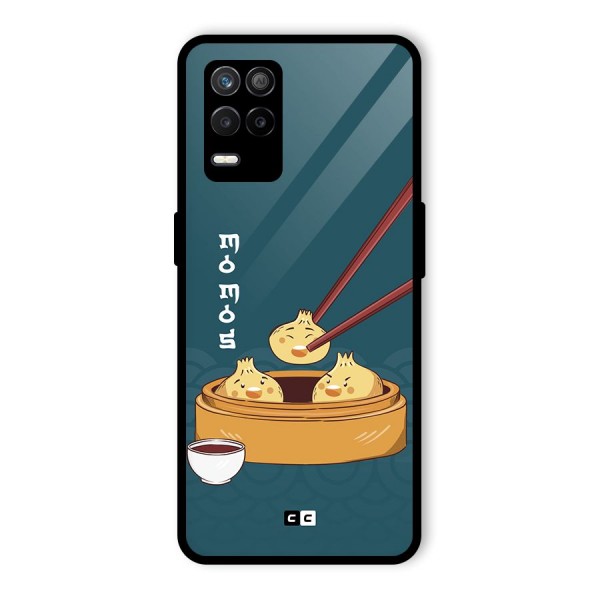 Momos Lover Glass Back Case for Realme 9 5G