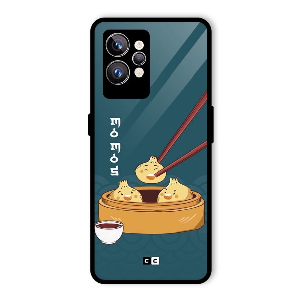 Momos Lover Glass Back Case for Realme GT2 Pro