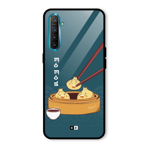 Momos Lover Glass Back Case for Realme X2