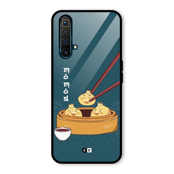 Momos Lover Glass Back Case for Realme X3 SuperZoom