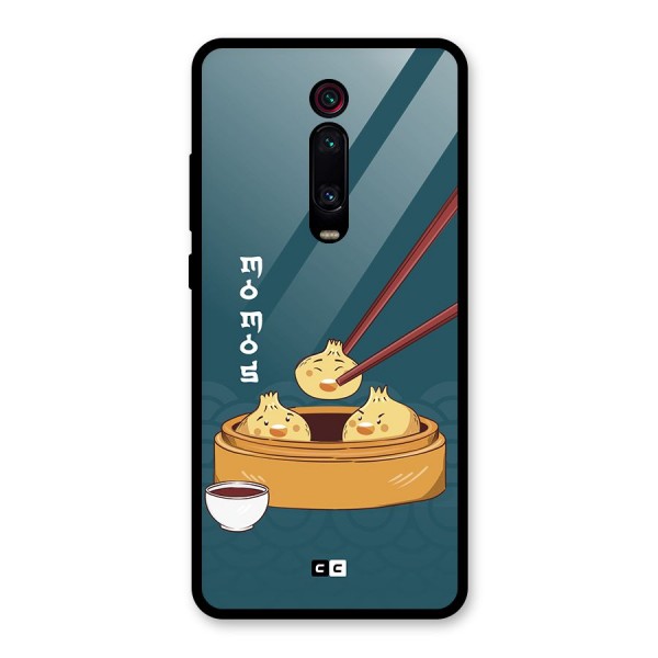 Momos Lover Glass Back Case for Redmi K20 Pro