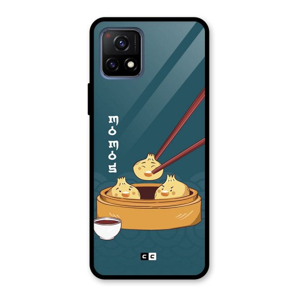 Momos Lover Glass Back Case for Vivo Y72 5G