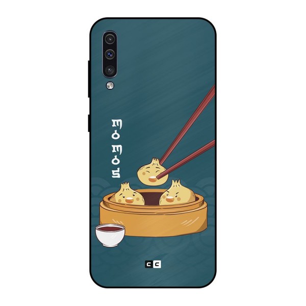 Momos Lover Metal Back Case for Galaxy A50