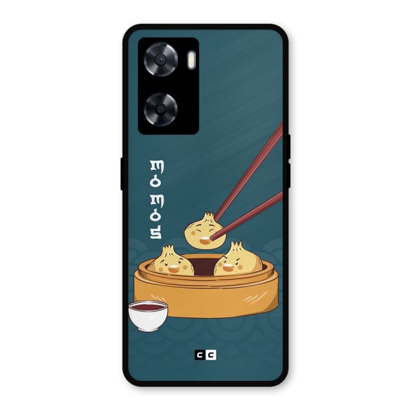 Momos Lover Metal Back Case for Oppo A77