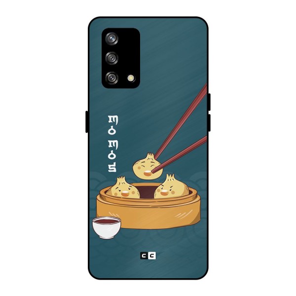 Momos Lover Metal Back Case for Oppo F19s