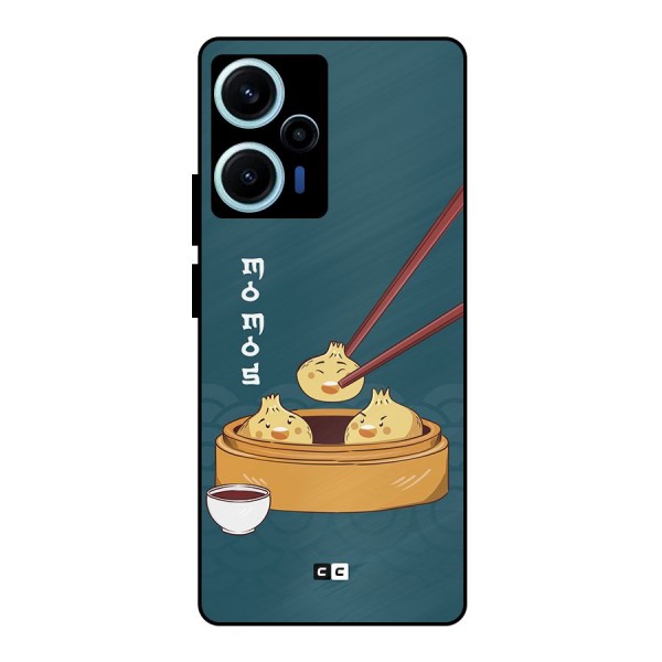 Momos Lover Metal Back Case for Poco F5