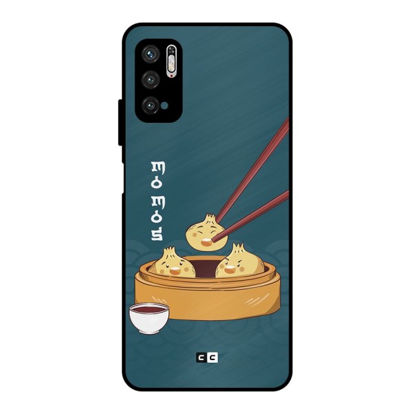 Momos Lover Metal Back Case for Poco M3 Pro 5G