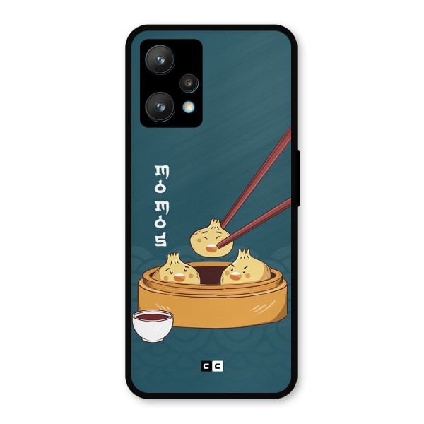 Momos Lover Metal Back Case for Realme 9