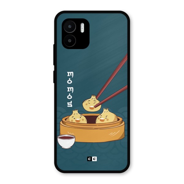 Momos Lover Metal Back Case for Redmi A2