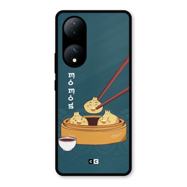 Momos Lover Metal Back Case for Vivo T2