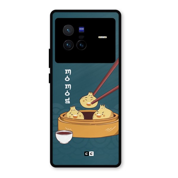 Momos Lover Metal Back Case for Vivo X80