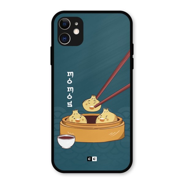 Momos Lover Metal Back Case for iPhone 11