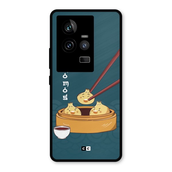 Momos Lover Metal Back Case for iQOO 11 5G