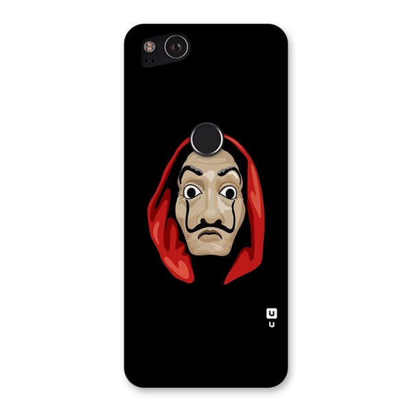 Money Heist Mask Back Case for Google Pixel 2