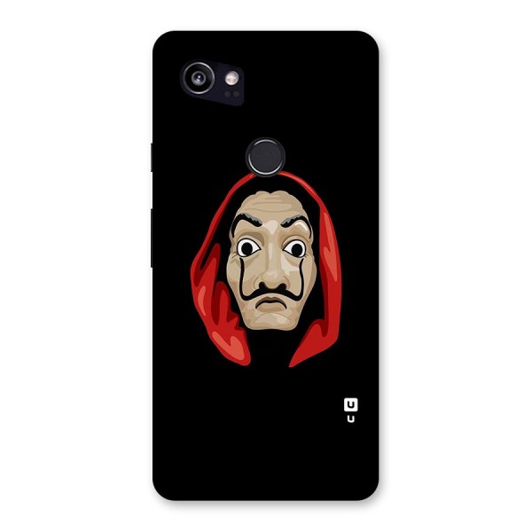 Money Heist Mask Back Case for Google Pixel 2 XL