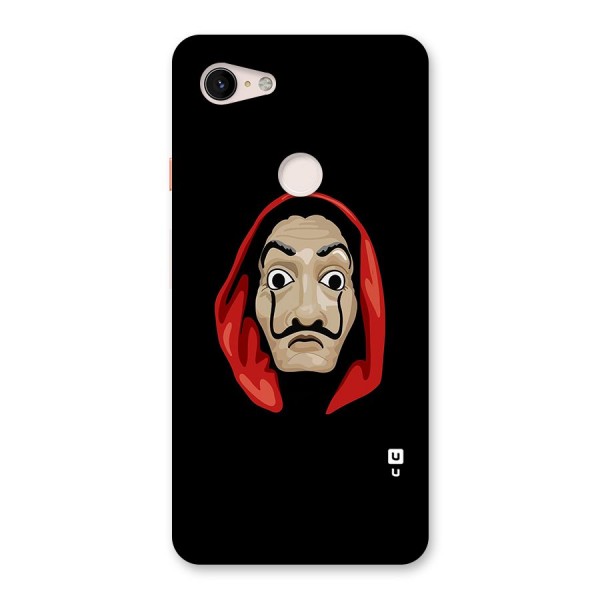 Money Heist Mask Back Case for Google Pixel 3 XL