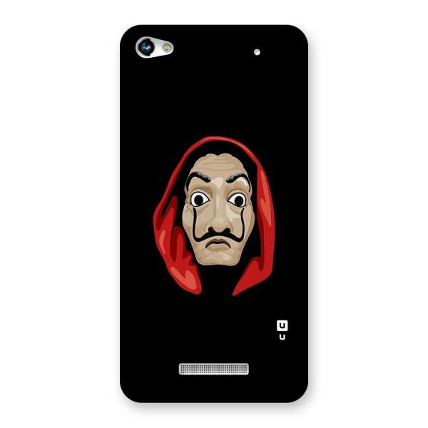 Money Heist Mask Back Case for Micromax Hue 2