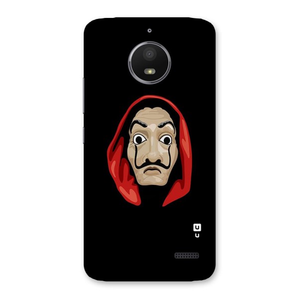 Money Heist Mask Back Case for Moto E4