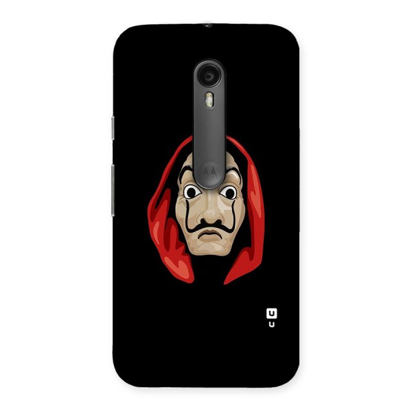 Money Heist Mask Back Case for Moto G3