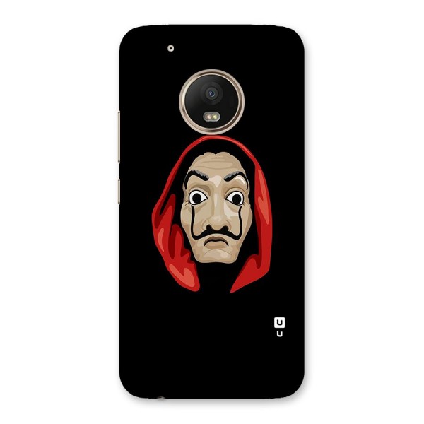 Money Heist Mask Back Case for Moto G5 Plus