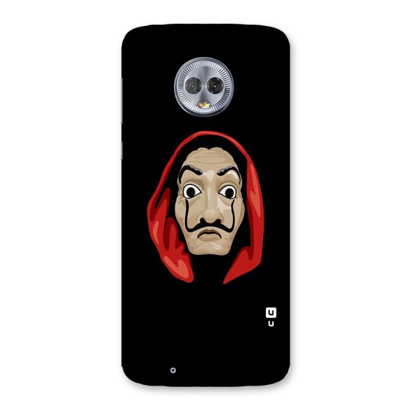 Money Heist Mask Back Case for Moto G6