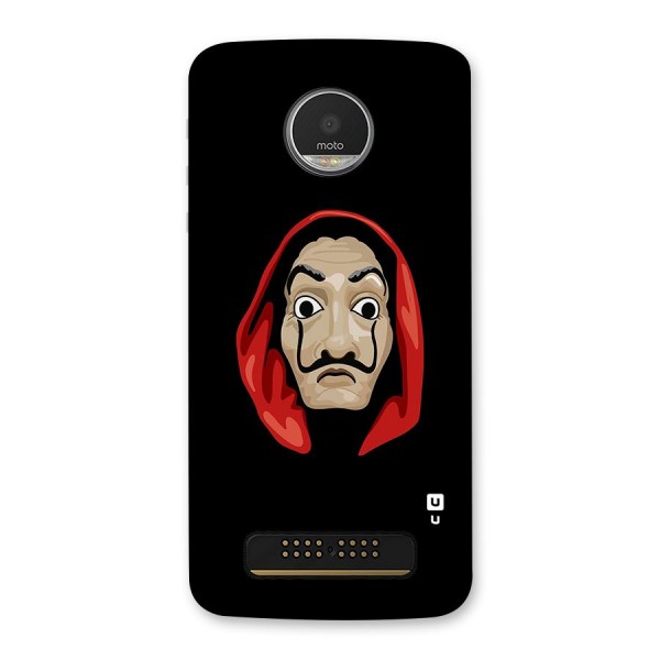 Money Heist Mask Back Case for Moto Z Play