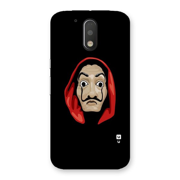 Money Heist Mask Back Case for Motorola Moto G4