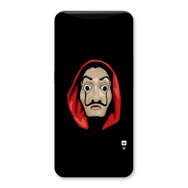 Money Heist Mask Back Case for Oppo Find X