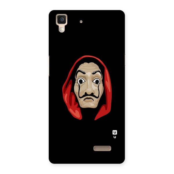 Money Heist Mask Back Case for Oppo R7