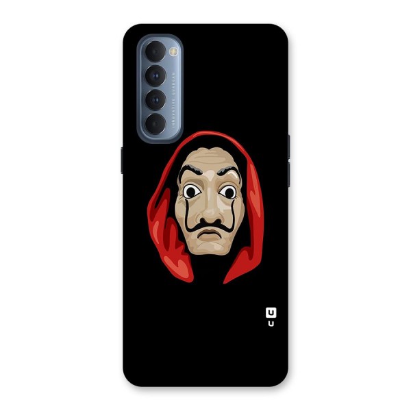 Money Heist Mask Back Case for Reno4 Pro