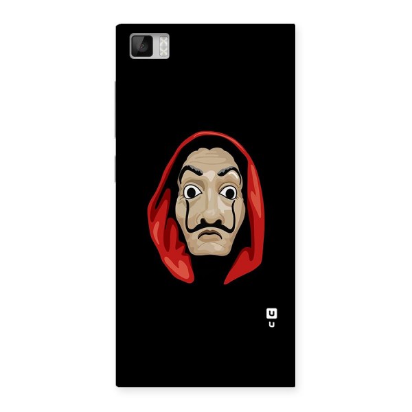 Money Heist Mask Back Case for Xiaomi Mi3