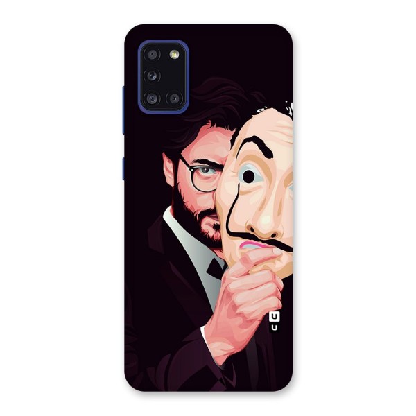 Money Heist Professor Art Back Case for Galaxy A31