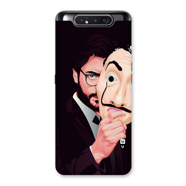 Money Heist Professor Art Back Case for Galaxy A80