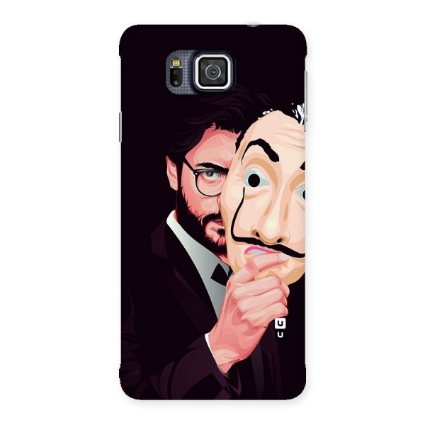 Money Heist Professor Art Back Case for Galaxy Alpha