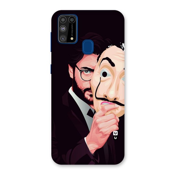 Money Heist Professor Art Back Case for Galaxy F41