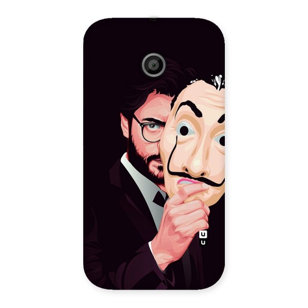 Money Heist Professor Art Back Case for Moto E