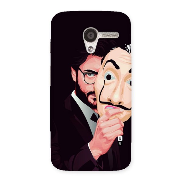 Money Heist Professor Art Back Case for Moto X